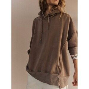 Free People Movement Sprint To The Finish Hoodie Pullover Oversized Boho Lounge